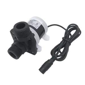 JT-750B DC12V 24V Mini fırçasız Motor dalgıç bahçe taşınabilir su pompası duş takviye pompası