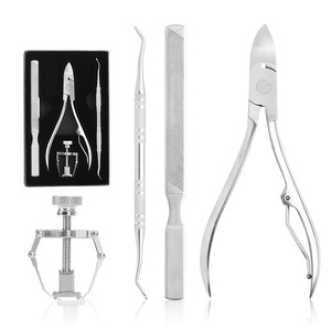 Kit de coupe-ongles en acier inoxydable, pinces bec d'aigle pour ongles incarnés, outil de correction des ongles épais pour pédicure - Product Image 3