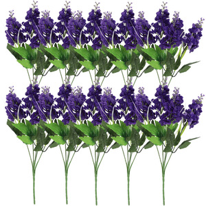 Bouquet de Jacinthes Artificielles 30cm-100cm Fleur en Soie Lavande Décoration Maison Style Classique Haute Simulation - Product Image 4