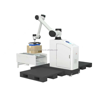 Robot Automático Eléctrico para Paletización de Cartones con Motor, Caja de Cambios, PLC, Bomba y Rodamientos para Aplicaciones de Alimentos y Bebidas