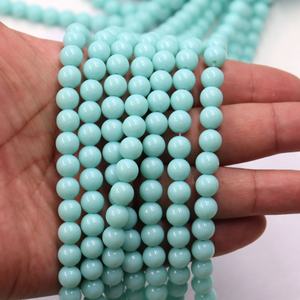 Stock <span class=keywords><strong>para</strong></span> la venta Cuentas de vidrio redondas originales de 8mm <span class=keywords><strong>Comprar</strong></span> cuentas con agujero Amarillo Verde rosa <span class=keywords><strong>para</strong></span> <span class=keywords><strong>pulseras</strong></span> Fabricación de joyas - Product Image 2