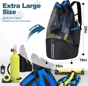 Nueva Mochila de Malla para Playa, Natación y Buceo, para Equipo y Accesorios de Buceo y Snorkel - Product Image 2