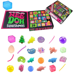 Caja Sorpresa de Adviento de Navidad 2024 de Alta Calidad con 24 Días de <span class=keywords><strong>Cuenta</strong></span> Regresiva, Mini Juguetes Antiestrés, Regalo Divertido para Niños en las Fiestas - Product Image 5