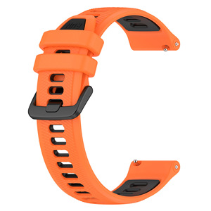 Correa de reloj de silicona suave y transpirable para <span class=keywords><strong>Garmin</strong></span> <span class=keywords><strong>Forerunner</strong></span> <span class=keywords><strong>265</strong></span> /265S/venu3/Samsung Galaxy Watch5, de 18mm, 20mm y 22mm - Product Image 5