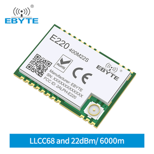 Module sans fil LoRa Ebyte E220-400M22S ultra-compact, portée 6 km, 433 MHz, 22 dBm, puce LoRa LLCC68 SMD - Product Image 4