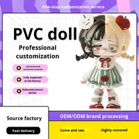 Boîte aveugle en PVC personnalisée poupée ornements en résine mignons à la mode figurines BJD cadeaux créatifs pour les amis de la source d'animation japonaise