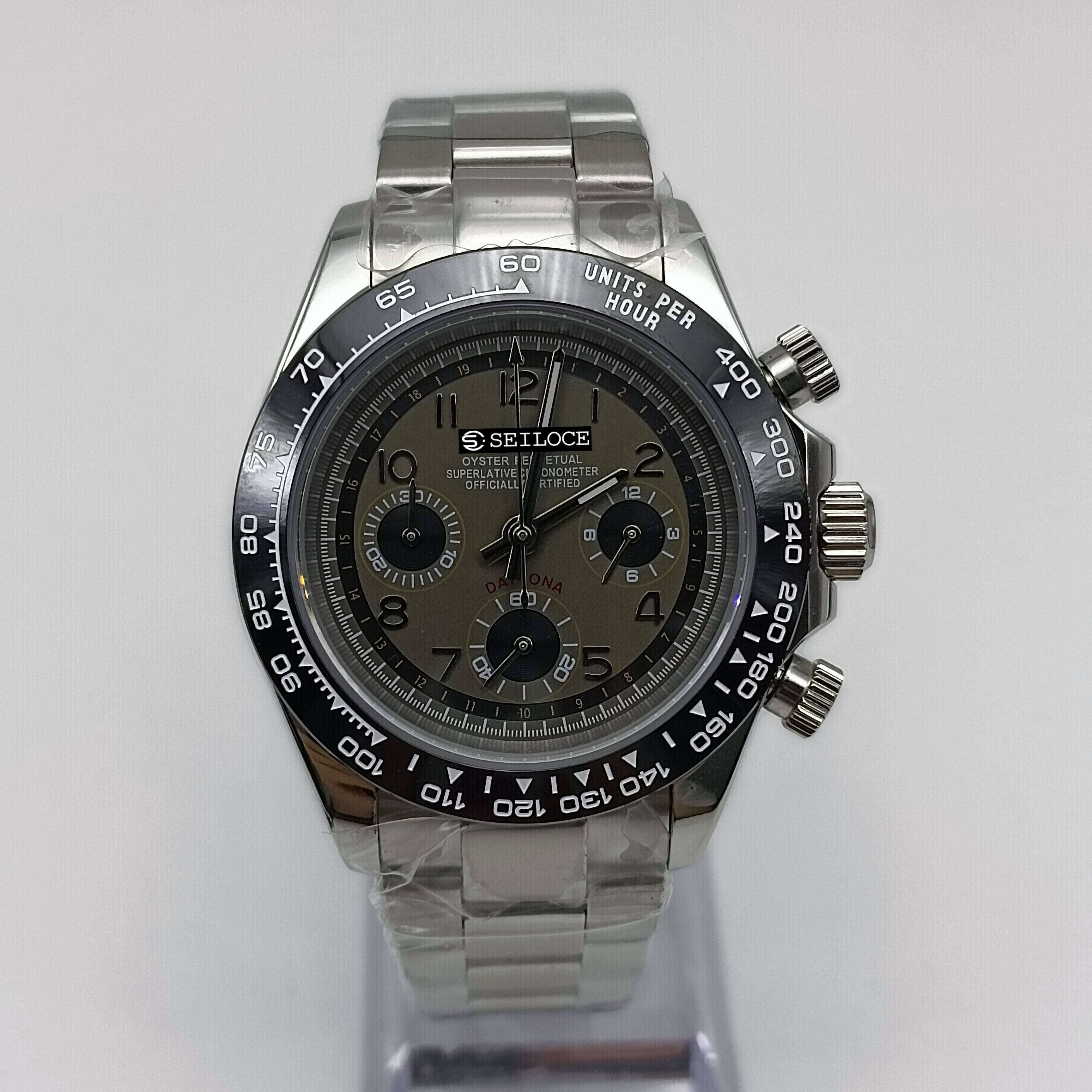 Silver Case+Gray Dial