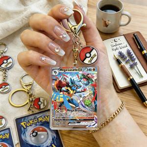 Nouveau porte-clés en acrylique mignon Elfe, Épée et Bouclier, Riddle Hill, Genghis Khan, pour sac à dos, cadeau - Product Image 4