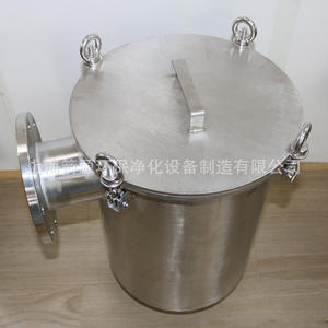 Filtres à air sous vide en acier inoxydable 304, approvisionnement direct usine, avec bride d'entrée/sortie DN100 - Product Image 4