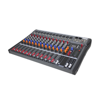 Console de mixage audio numérique professionnelle 6 canaux avec processeur d'effets numériques, connexion Bluetooth, karaoké, DJ