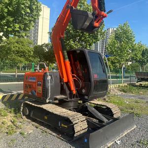 Excavatrice Hitachi ZX70 de 7 tonnes d'occasion de haute qualité, excavatrice Hitachi ZX60 de 6 tonnes, fabrication japonaise, machine de construction hydraulique - Product Image 1