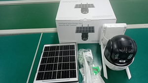 كاميرا 4G تعمل بالطاقة الشمسية 4MP مع مصدر إضاءة مزدوج رؤية ليلية بألوان كاملة + تتبع شكل الإنسان - Product Image 2