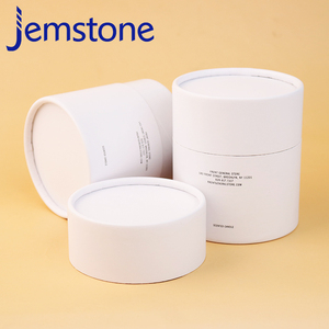 ชุดกระปุกใส่เทียนกล่องกระดาษทรงกระบอกแบบหลอดบรรจุภัณฑ์กระดาษแข็งทรงกลมแบบรีไซเคิลได้สำหรับใส่เทียน - Product Image 1