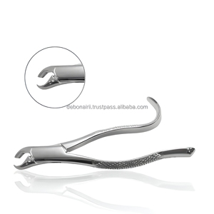 Pinces d'extraction dentaire robustes en acier inoxydable pour adultes, instruments de chirurgie buccale, fournisseur en gros - Product Image 6