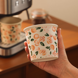 Tazza Vintage in Ceramica con <span class=keywords><strong>Design</strong></span> Floreale Francese, Alta Qualità Cromatica, per Caffè/Latte, Uso Femminile in Ufficio - Product Image 2