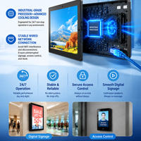 Tablet PC Android de 14 Pulgadas con Pantalla Táctil Capacitiva IPS 1080P, Rockchip Quad Octa Core, GSM, Wi-Fi, NFC, POE, RJ45, para Educación, Negocios, Kiosco