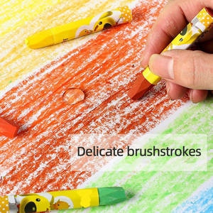 Ensemble de bâtons de crayons multicolores lavables et non toxiques pour le dessin 12/18/24/36 couleurs personnalisées <span class=keywords><strong>Pastels</strong></span> à l'huile douce pour l'école - Product Image 2