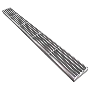 Grille de drainage en acier inoxydable sur mesure <span class=keywords><strong>pour</strong></span> allées, garages, cours, tranchées et caniveaux – Installation facile et adaptée aux projets - Product Image 5