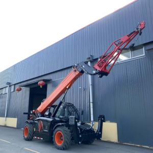 Manipulador Telescópico TH1440 Shanneng de 14 m, Montacargas con Pluma Telescópica de 4 Toneladas de Capacidad, Grúa Manipuladora con Motor Cummins de 92 kW de Potencia - Product Image 2