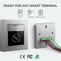 WCMI AC8630 Lector NFC Universal, Escáner de Códigos QR, Control de Acceso Wiegand