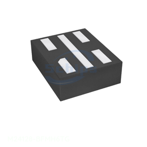 หน่วยความจำ M24128-BFMH6TG 5 UFDFN ชิ้นส่วนอิเล็กทรอนิกส์ ตัวแทนจำหน่ายที่ได้รับอนุญาต - Product Image 1