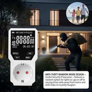 Minuterie numérique programmable avec réglage maximal de 7 jours pour les appareils électroménagers - Product Image 2
