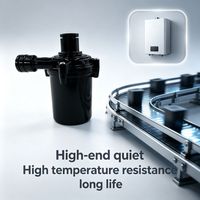 Pompe CC sans balais 12V mini silencieuse, résistante à la corrosion et durable pour chauffe-eau instantané