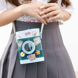 Bouteille d'eau de voyage de style sportif écologique unique à l'ancienne, nouvelle paille vintage kawaii en plastique unisexe, vaisselle - Product Image 5