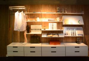 2026 חדש אישית לצוף מינימליסטי קיר מדפים מתכוונן רכבת אלומיניום לבן קיר רכוב סלון עיצוב הבית - Product Image 4