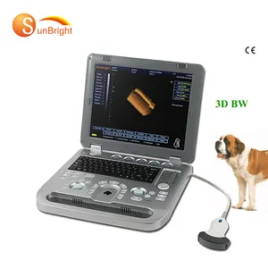 Medical Diagnostic Ultrasonic Equipment 3D BW Full Digital Ultrasound Scanner For Pet