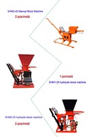 Machine Manuelle QMR 2-40 pour la Fabrication de Briques en Terre Cuite Emboîtables