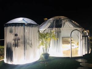 Restaurante Turco, Tienda al Aire Libre, Hotel Modular, Moderno, con <span class=keywords><strong>Hermosa</strong></span> <span class=keywords><strong>Vista</strong></span>, Casa Domo Prefabricada, Mansión de Lujo, Casa Domo, Domo de Jardín, Carpa Domo - Product Image 4