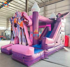 Castello Gonfiabile Commerciale K-PoP Demon Hunters con Piscina, Nuovo Arrivo, per Noleggio Feste - Perfetto per Bambini! - Product Image 3