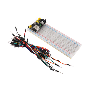 Mb102 Geavanceerde Diy Kit Met Power Module Voor Microcontrollers <span class=keywords><strong>Processors</strong></span> & <span class=keywords><strong>Fpga</strong></span> Breadboard Projecten 65 Draden Grote Breadboard - Product Image 4
