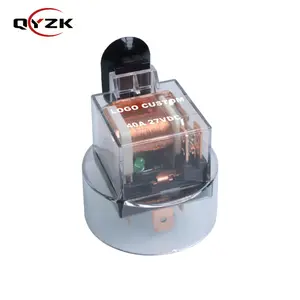 yoke 9458628780 IP67 round base automotive relay Double Contact 12V 80 amp glass 5P AUTO Relay for PEUGEOT 405