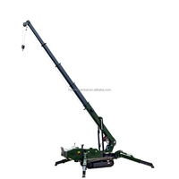 Vente directe usine Grue araignée hydraulique à chenilles à flèche télescopique