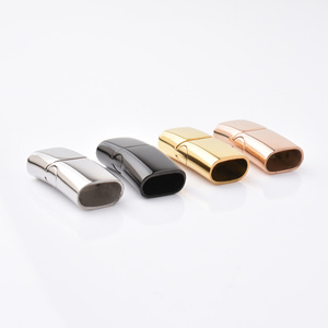 Accessoires de fabrication de bijoux fantaisie, <span class=keywords><strong>fermoir</strong></span> magnétique en acier inoxydable pour <span class=keywords><strong>bracelet</strong></span>, best-seller - Product Image 2