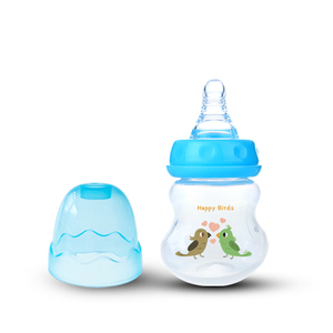 Bouteille d'alimentation pour bébé sans BPA, 60 ml, col standard en PP, biberon portable <span class=keywords><strong>mini</strong></span> pour nouveau-né avec tétine en silicone - Product Image 3