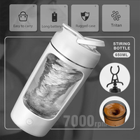 Nouvelle arrivée Premium Charge 600ML électrique en plastique protéine Shaker bouteille auto-mélange tasse pour GYM