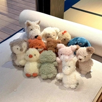 En stock, mini jouets en peluche animaux à poils bouclés, cadeaux d'anniversaire et de mariage, OEM ODM, poupée en peluche douce pour enfants, anti-stress, certifié CE