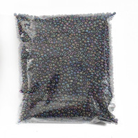 Perles rondes métalliques de 2/3/4 mm en gros, accessoires de perlage pour la fabrication de bijoux DIY, bracelets et colliers
