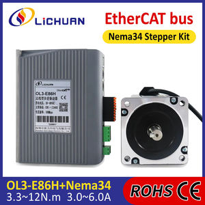 DC24 ~ 110V/AC18 ~ 80V 3/5/6A Kit de controlador de Motor paso a paso 3,3/4,5/6,9/10/12N.<span class=keywords><strong>m</strong></span> 2 fases Nema34 OpenLoop Kit de controlador de Motor paso a paso - Product Image 2