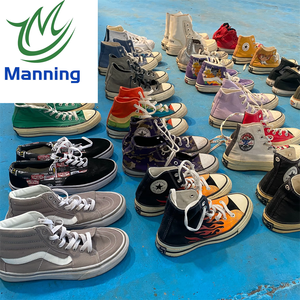 Manning Used-Canvas-shoes a Grade High Quality Second Hand Brand Used on Sale Stock Shoes en Pakistan Zapatos usados en fardos - Product Image 1