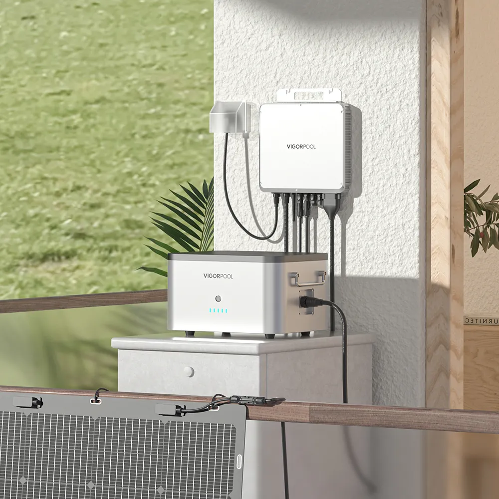 Innovative Balcony Solar Solutions With Dual Mppt, 800W Inverter, And 2.2Kwh Battery Power