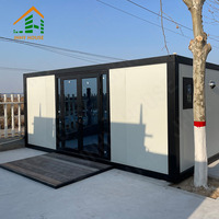 Maison conteneur JHHY à 2 chambres, maison extensible, maisons préfabriquées modulaires