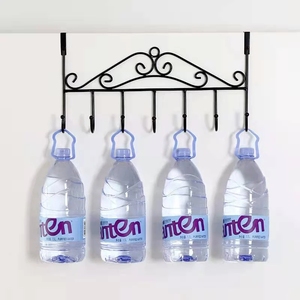 Phía Sau Cửa Móc Treo Treo Tường Lưu Trữ Móc Sắt Rèn Móc Với Nhà Phòng Ngủ - Product Image 4