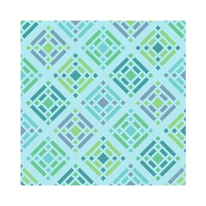 Fabrikverkauf: <span class=keywords><strong>Brightside</strong></span> Blue Mahjong-Spielmatte, 31,5 Zoll, quadratisch, Neopren, genähte Kanten, inklusive tragbarer Aufbewahrungstasche - Product Image 2