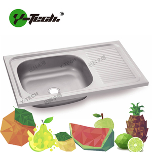 Évier Portable <span class=keywords><strong>de</strong></span> cuisine en acier inoxydable, vente en gros, salle <span class=keywords><strong>de</strong></span> bain, lavage à main, évier YK-7344B - Product Image 1