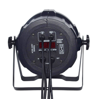 Lampu Par LED COB 180W 10W*18 RGBW IP55 Kontrol DMX512 Jisheng Basis E27 Dimmer untuk Disko Bar KTV Musik dan Pertunjukan Tari