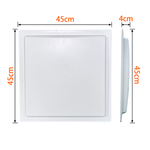 Bán lẻ chống trộm Đếm Đầu UHF 860-960 MHz <span class=keywords><strong>EAS</strong></span> hệ thống ABS trắng vuông 1 máy chủ 4 Ăng-ten 5-10m phạm vi phát hiện Hệ thống RFID - Product Image 4